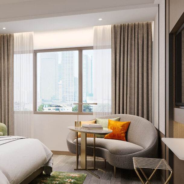 room nakula di hotel grand sahid jaya