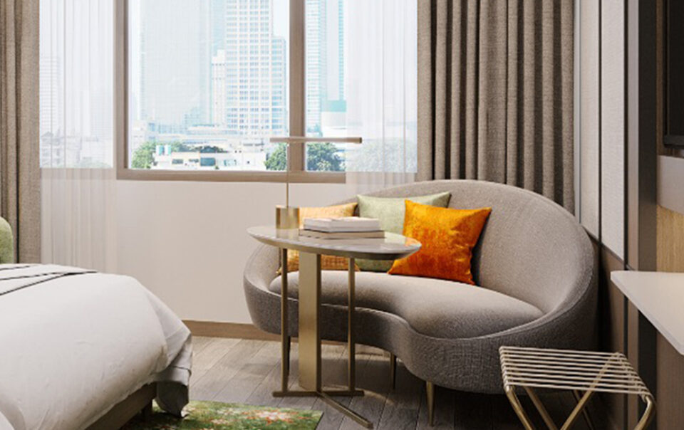 room nakula di hotel grand sahid jaya
